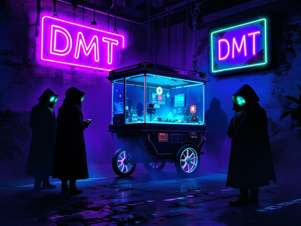 what does a dmt cart look like